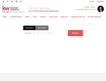 Tablet Screenshot of harrisproperties.com